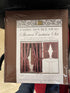 Fabric Double Swag Ruffled Shower Curtain Set